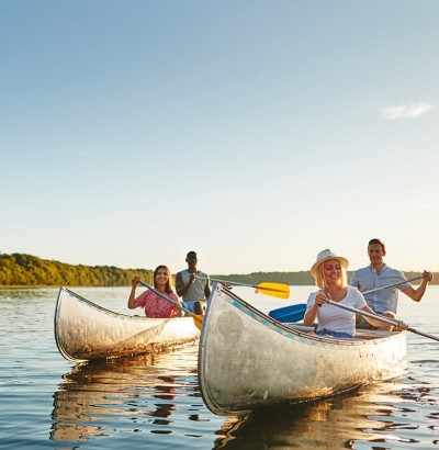 Kanu fahren auf Agger, Sieg und Rhein