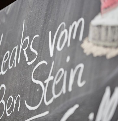Steaks vom heißen Stein