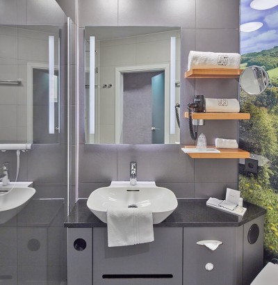 Einzelzimmer Superior Plus Badezimmer