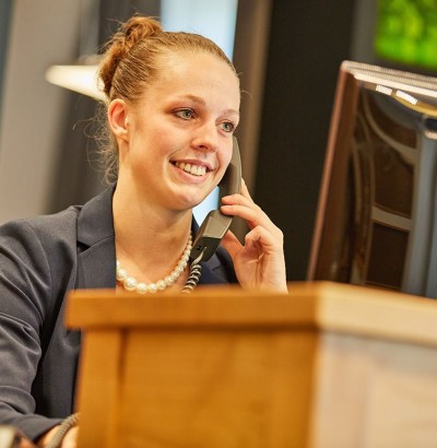 Wir heißen unsere Gäste herzlich willkommen