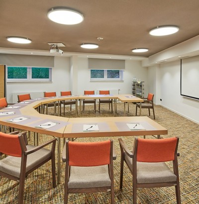 Seminarraum Hasenberg im Seminarhotel im Naafs-Häuschen im Rheinland