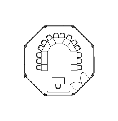 Seminarraum West-, Süd- & Ost-Pavillon